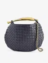 Bottega Veneta Borsa Small Sardine Leather Bag In Space-m Brass