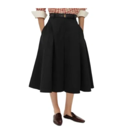 BOTTEGA VENETA BOTTEGA VENETA GRAIN DE POUDRE SKIRT