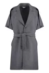 Shop Bottega Veneta Wool And Cashmere Coat