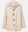 Bottega Veneta Wool And Cashmere Jacket In Beige