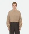 Bottega Veneta Pullover Aus Wolle Und Kaschmir In Desert