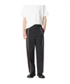 Bottega Veneta Wool And Cashmere Pants In Black