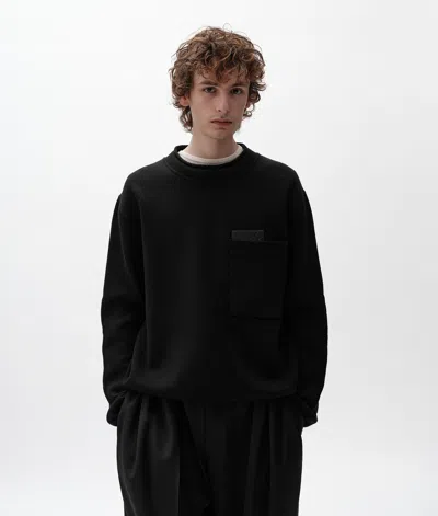 Bottega Veneta Wool And Cashmere Sweater In Double Black