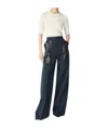 Bottega Veneta Hose Aus Wolle Und Baumwolle In Multi