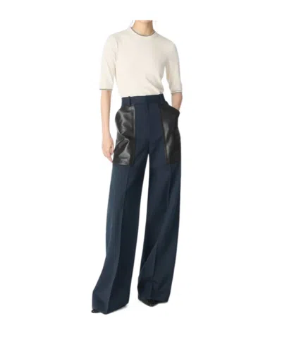 BOTTEGA VENETA BOTTEGA VENETA WIDE LEG PANTS