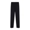 Bottega Veneta Wool And Cotton Trousers In Black