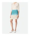 Bottega Veneta Wool And Silk Overdyed Skirt In Nude