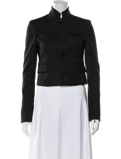 Pre-owned Bottega Veneta Wool Blazer In Black
