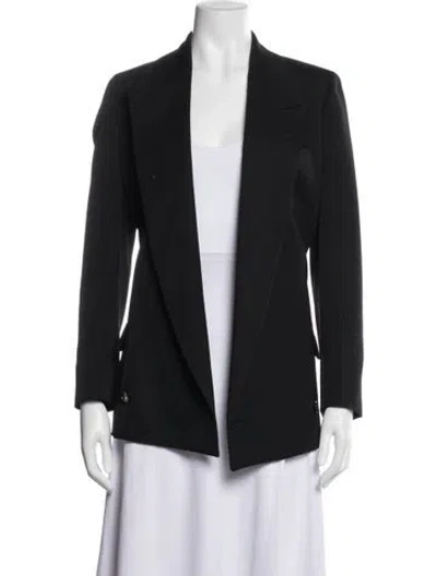 Pre-owned Bottega Veneta Wool Blazer In Blue