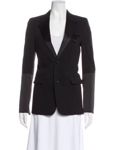 Pre-owned Bottega Veneta Wool Blazer In Gray