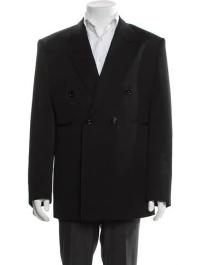 Pre-owned Bottega Veneta Wool Blazer In Gray