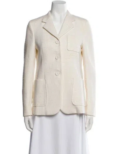 Pre-owned Bottega Veneta Wool Blazer In Neutral