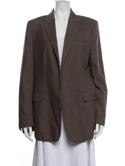 Pre-owned Bottega Veneta Wool Blazer In Neutral