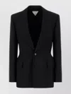 Bottega Veneta Wool Blazer With Front Flap Pockets