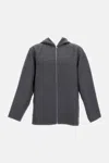 Bottega Veneta Melang Effect Wool Jacket In Gray
