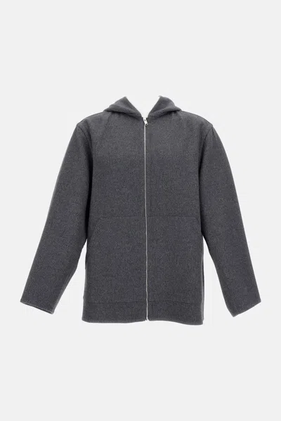 BOTTEGA VENETA WOOL BLOUSON DOUBLE FACE