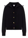 Bottega Veneta Wool Cardigan In Black