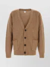 Bottega Veneta Knit Cardigan In Brown