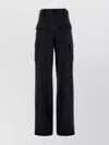 Bottega Veneta Wool Cargo Pant Belt Loops
