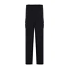 Bottega Veneta Wool Cargo Trousers In Black