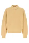 Bottega Veneta Pull En Laine Et Cachemire In Yellow