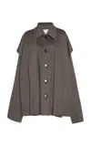 Bottega Veneta 7863 Tbc Blouson In Grey