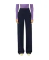 Bottega Veneta Wool Casual Trousers In Black