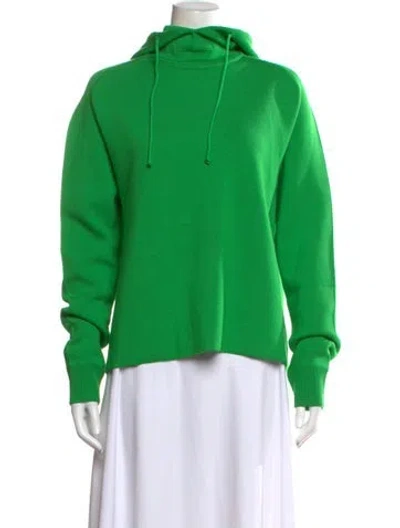 Pre-owned Bottega Veneta Wool Crew Neck Sweater In Green