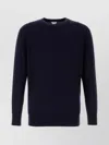 Bottega Veneta Maglione In Lana Blu Scuro  Uomo In Blue