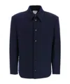 Bottega Veneta Wool Flannel Jacket In Black