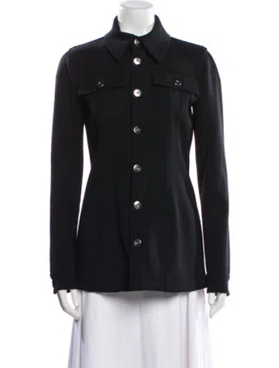 Pre-owned Bottega Veneta Wool Jacket In Blue