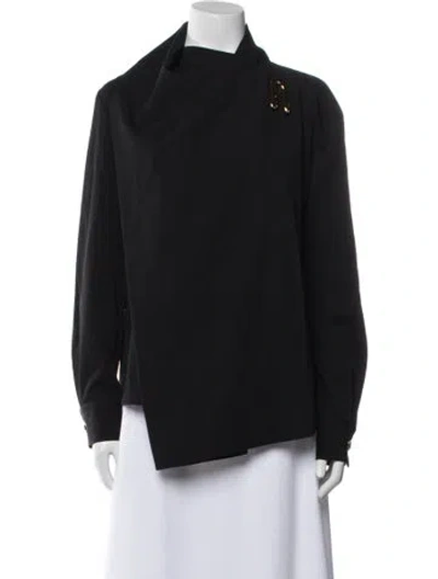 Pre-owned Bottega Veneta Wool Jacket W/ Tags In Black