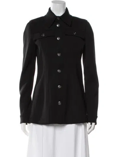 Pre-owned Bottega Veneta Wool Jacket W/ Tags In Black