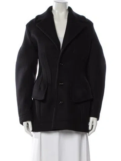 Pre-owned Bottega Veneta Wool Jacket W/ Tags In Blue