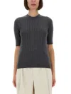 Bottega Veneta Wool Jersey In Gray