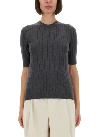 Bottega Veneta Wool Jersey In Gray