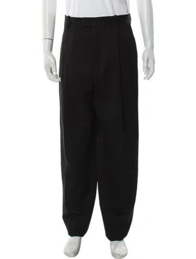 Pre-owned Bottega Veneta Wool Joggers In Black