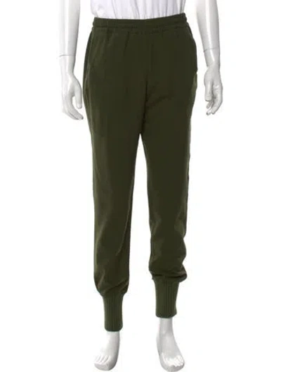 Pre-owned Bottega Veneta Wool Joggers In Green