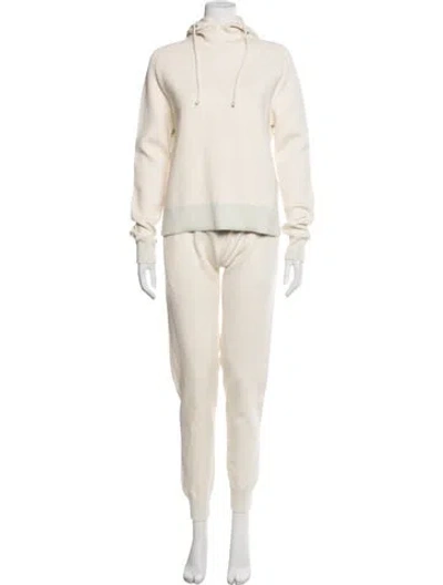 Pre-owned Bottega Veneta Wool Lounge Set In Neutrals