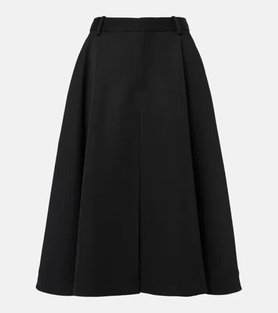 BOTTEGA VENETA WOOL MIDI SKIRT