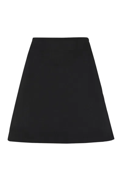 Bottega Veneta Wool Mini Skirt