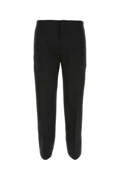 Bottega Veneta Wool Pant In Black