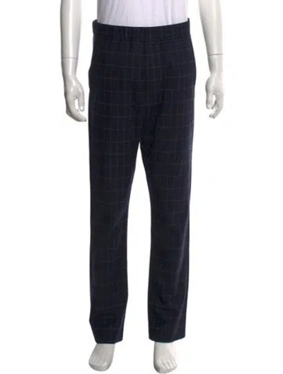 Pre-owned Bottega Veneta Wool Pants In Black