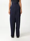 Bottega Veneta Wool Pants In Blue