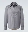 Bottega Veneta Wool Shirt In Gray