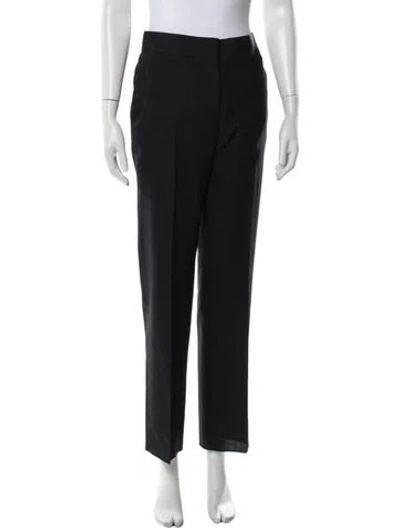 Pre-owned Bottega Veneta Wool Straight Leg Pants W/ Tags In Black