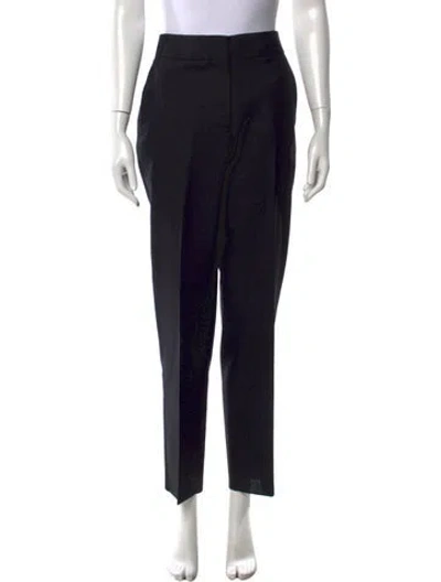 Pre-owned Bottega Veneta Wool Straight Leg Pants W/ Tags In Black