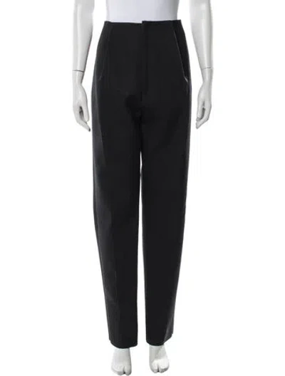 Pre-owned Bottega Veneta Wool Straight Leg Pants W/ Tags In Black