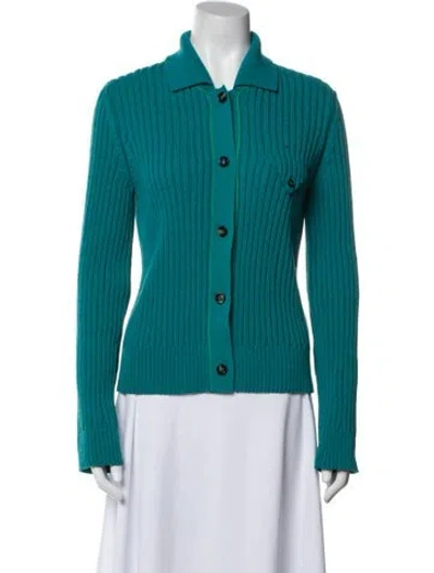 Pre-owned Bottega Veneta Wool Sweater In Blue