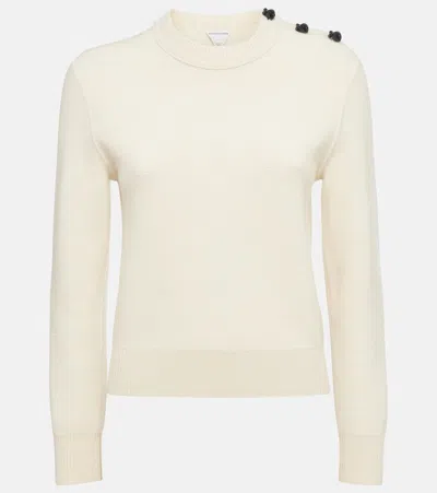 Bottega Veneta Wool Sweater In Beige